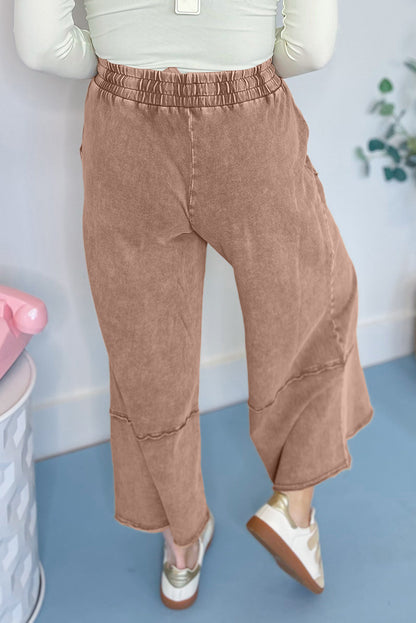 Women Flower Patch Leg Pants