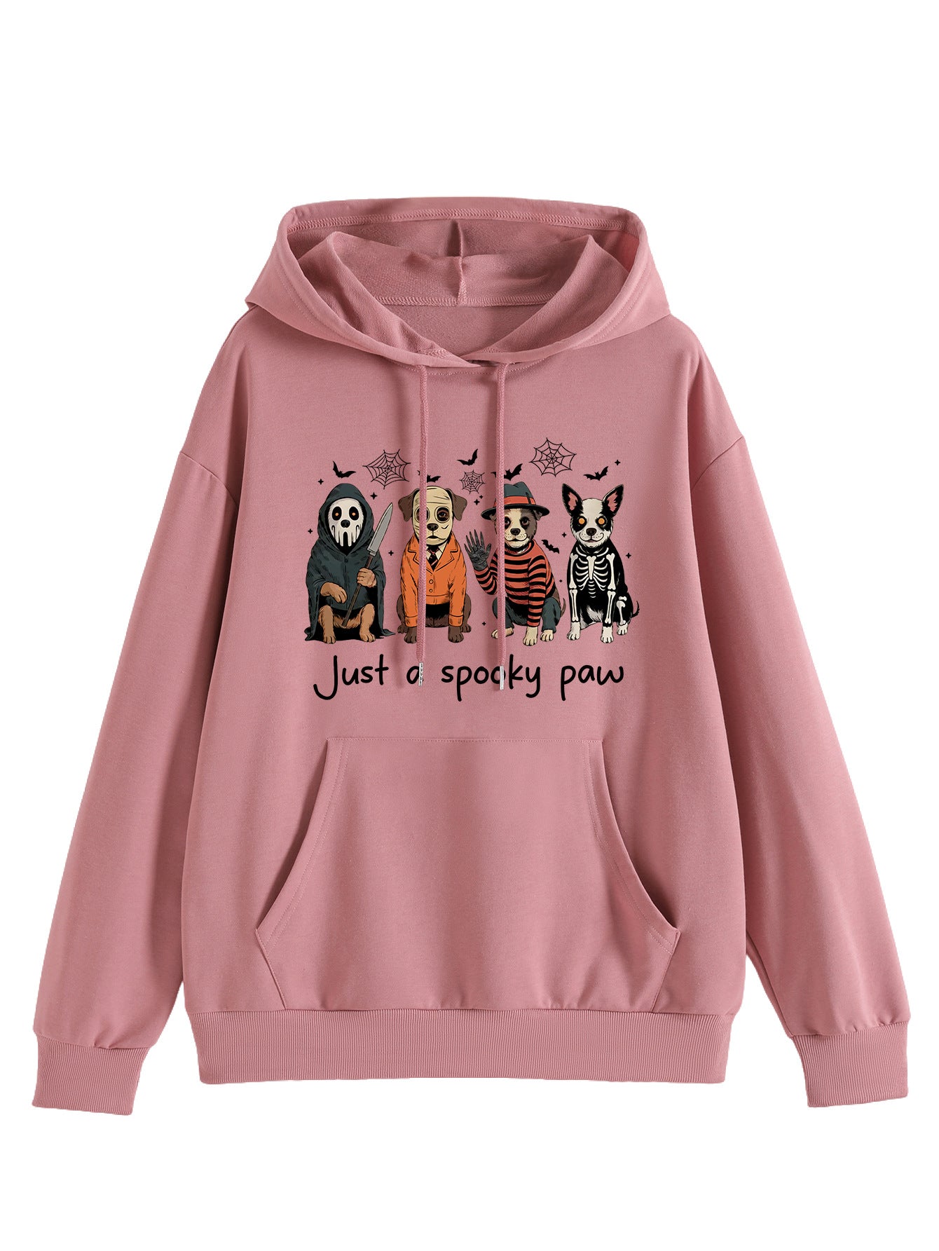 Just a Spooky Paw Hooded Sweatshirt