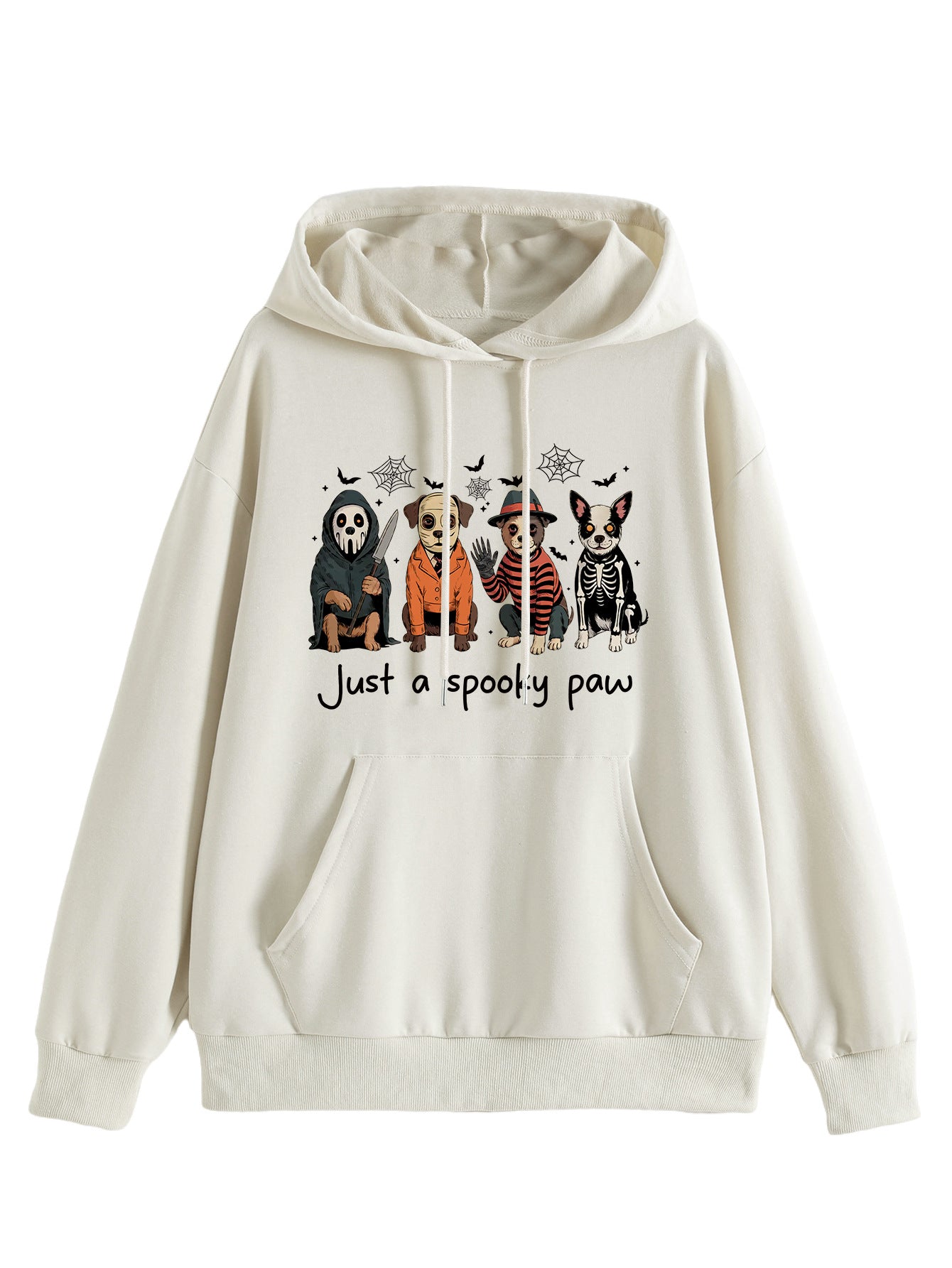 Just a Spooky Paw Hooded Sweatshirt